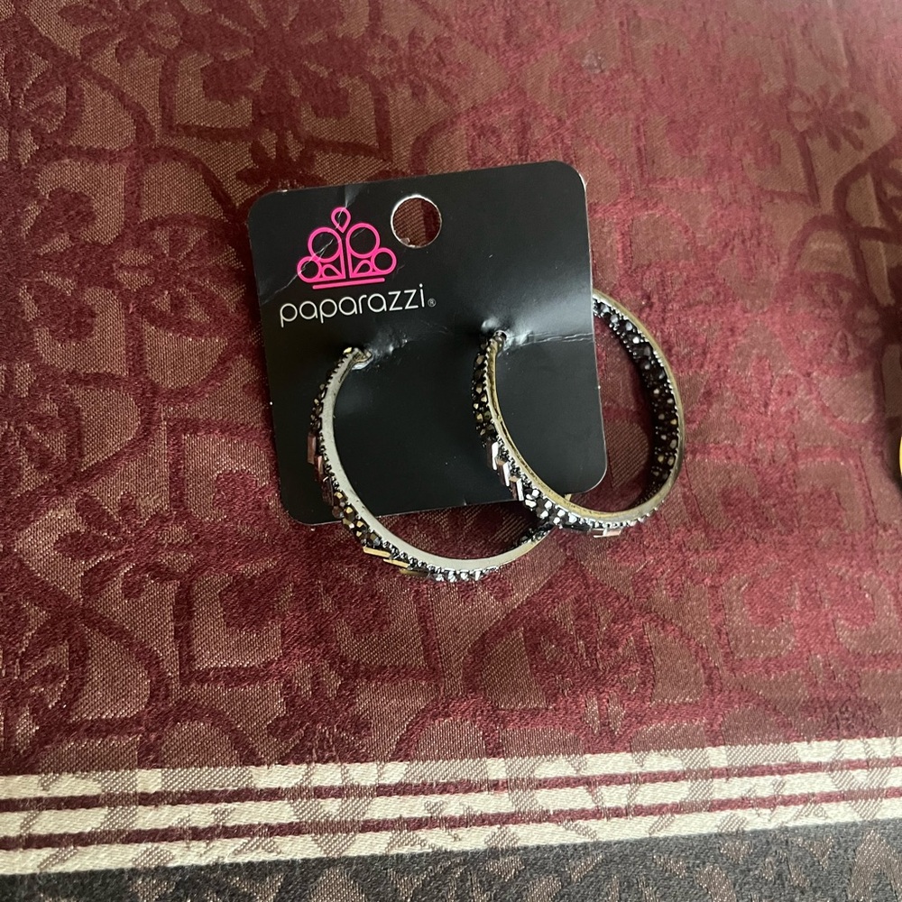 Paparazzi Silver Hoop Earrings